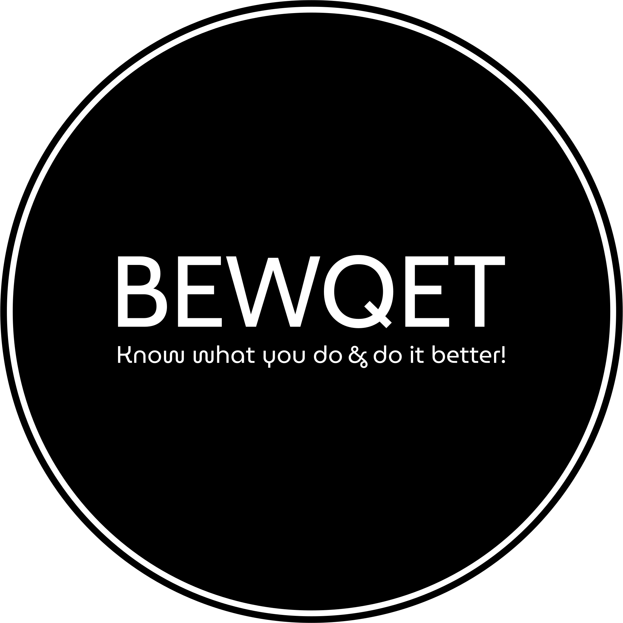 Bewqet Logo Black